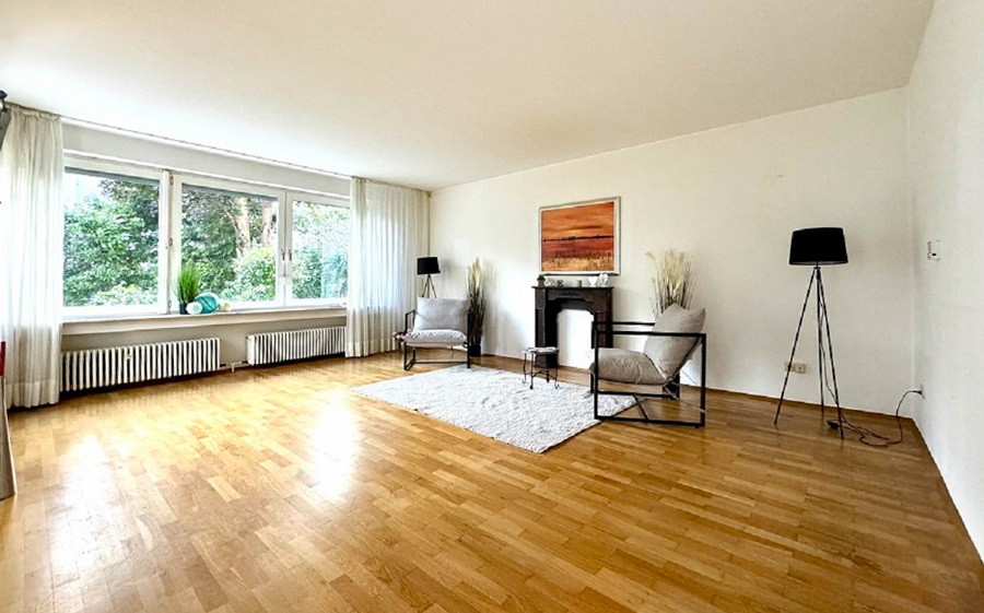 Bauhausvilla kaufen Bonn TB-637 Wohnzimmer