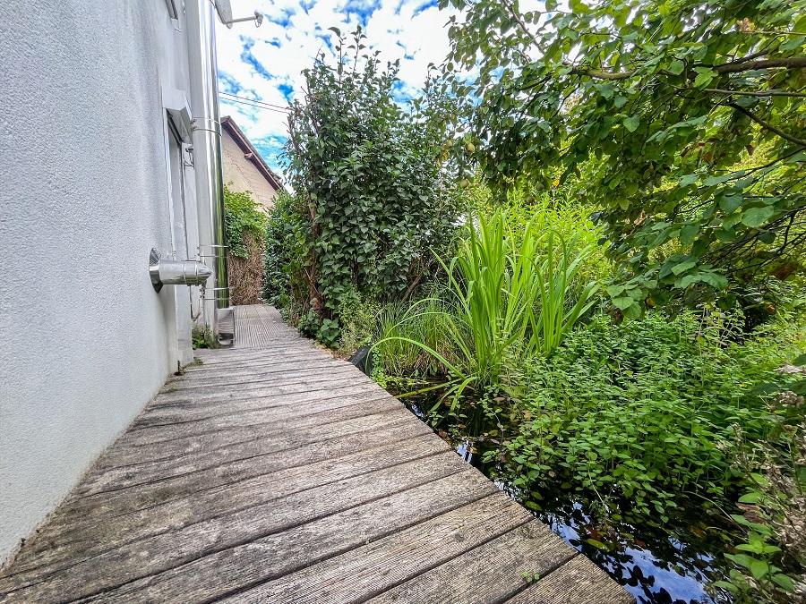 Doppelhaushälfte Nähe Altenkirchen kaufen BTB-169 Terrasse