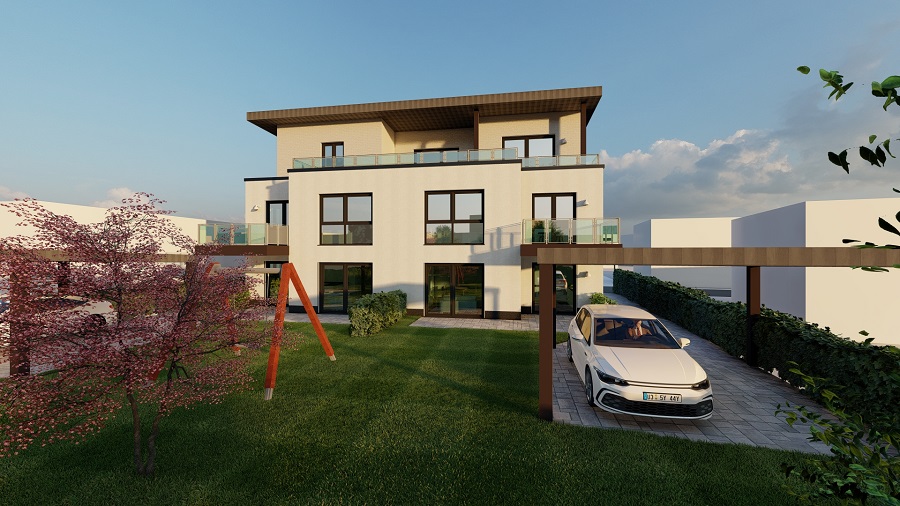 Neubau-Eigentumswohnung im Erdgeschoss kaufen Horhausen - Erstbezug! RBH-373 Garten 5