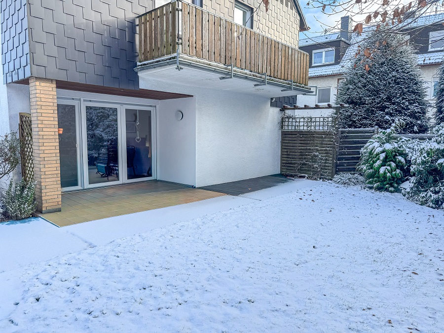 Großes Familienhaus kaufen Flammersfeld DMF-237 Terrasse