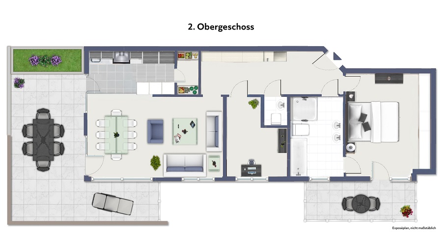 Penthousewohnung mieten Könisgwinter Oberdollendorf VZK-1780 immoGrafik-Exposeplan-23346103501-DINA3-2-2