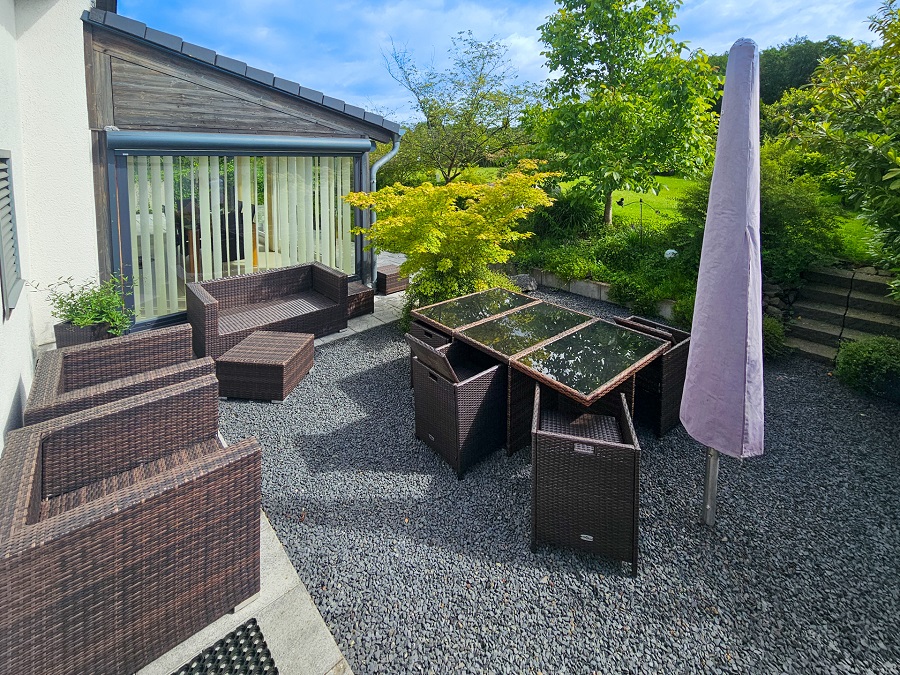 Architektonisch reizvolles Einfamilienhaus kaufen Asbach HA-778 Terrasse-1-2 (1)