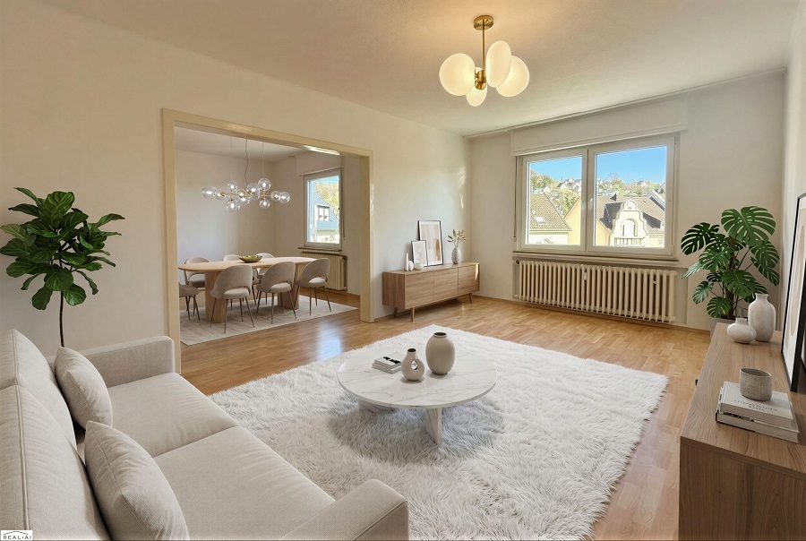 3-Zimmer-Wohnung miteen zentral in Linz  PML-1370 wohnzimmer (5)